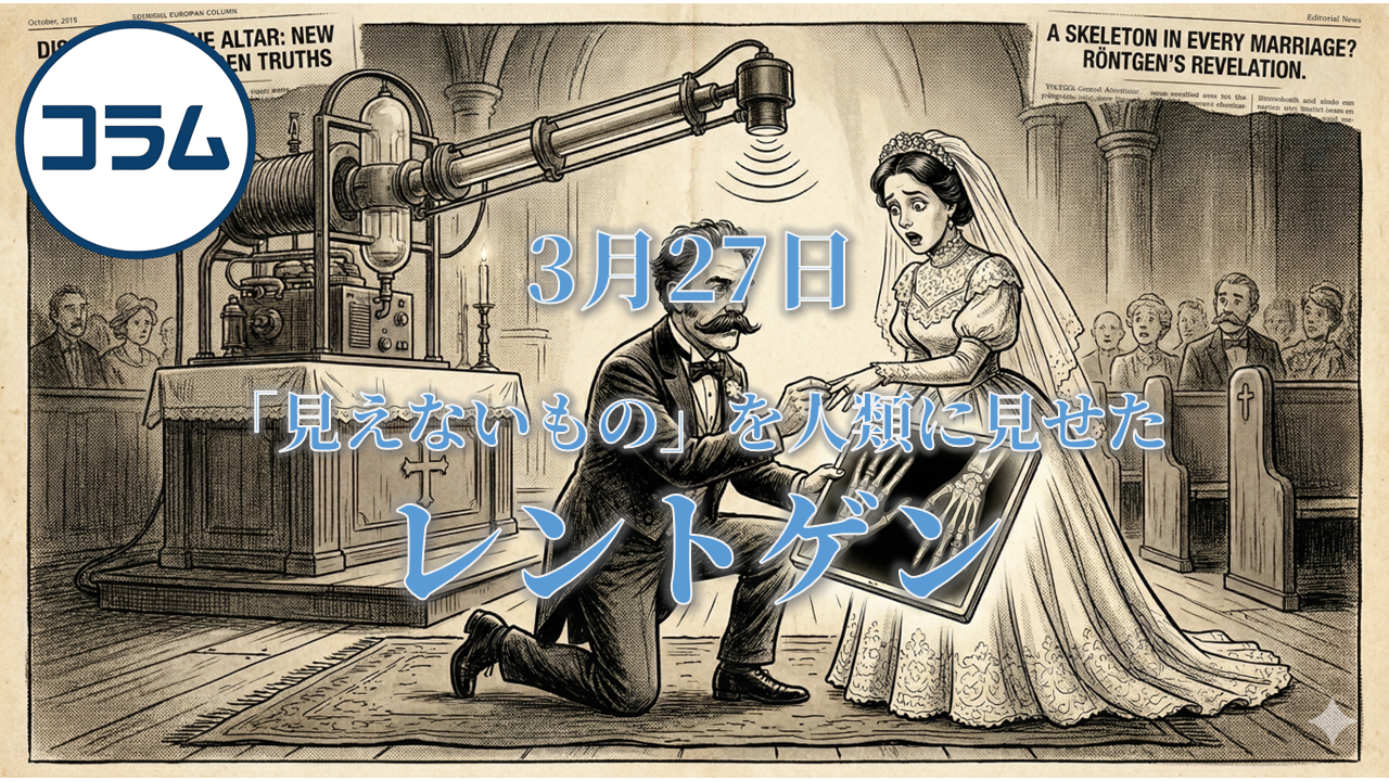 「見えないもの」を人類に見せたレントゲン